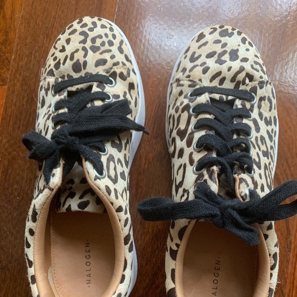 Halogen genuine calf hair sneaker - Picture 3 of 4